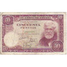 Espanha 50 Pesetas 1951